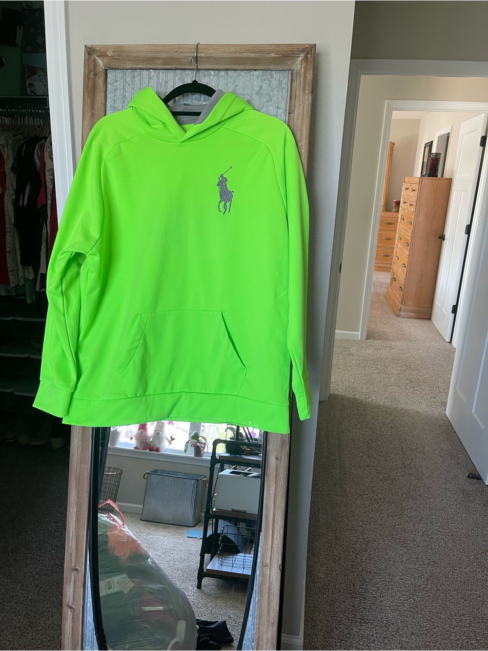 Polo by Ralph Lauren Neon Green Pullover